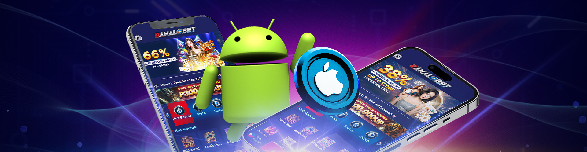 BANNER OF PANALOBETCASINO VIP MOBILE APP